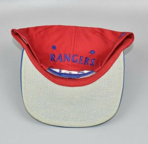 Texas Rangers Vintage Twins Enterprise Twill Snapback Cap Hat - NWT