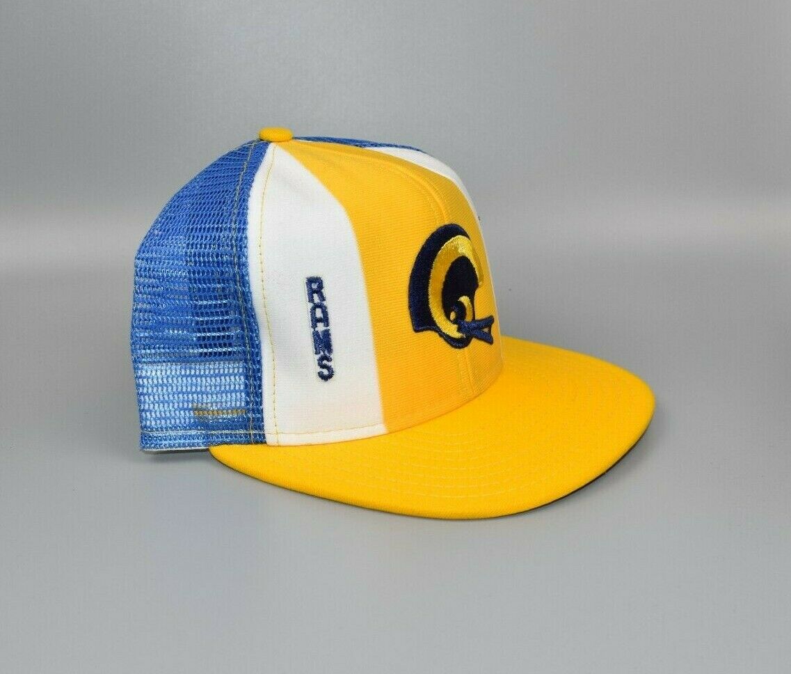 Los Angeles Rams New Era 9FIFTY Blue Vintage Snapback Hat - Sports Addict