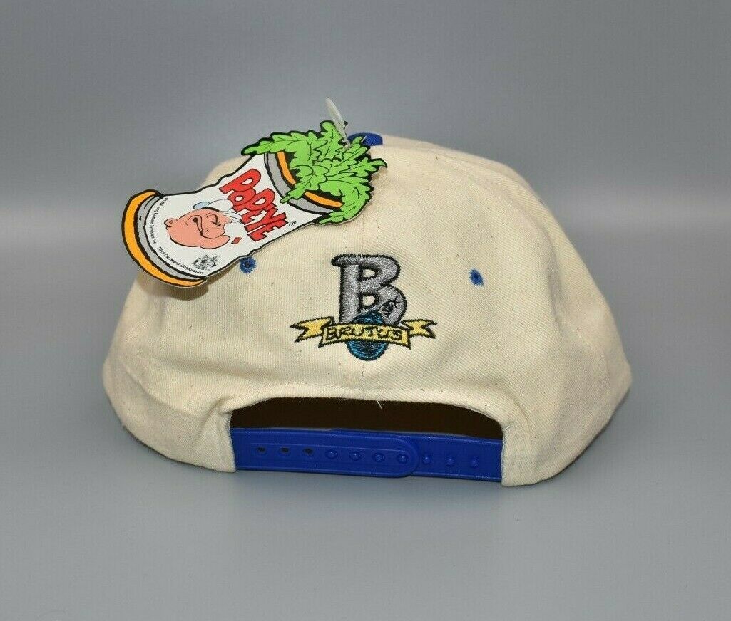 Popeye Brutus Head Start Sportswear Vintage Snapback Cap Hat - NWT