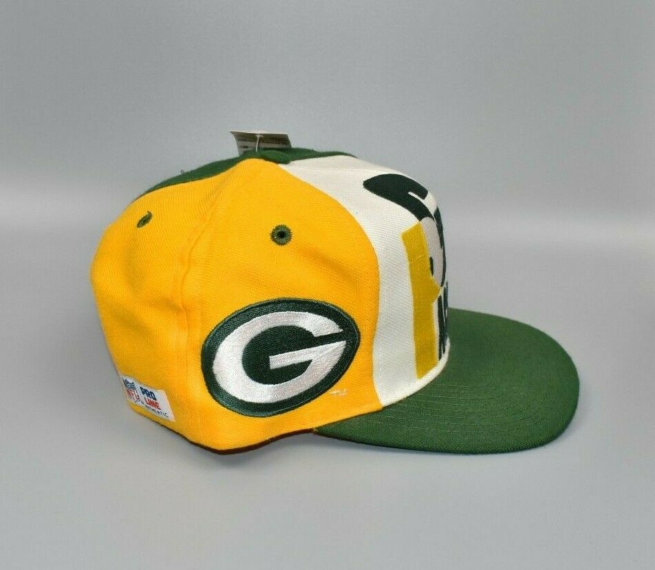 Green Bay Packers Vintage 90's AJD NFL Pro Line Snapback Cap Hat