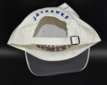 Load image into Gallery viewer, Kansas Jayhawks Vintage 90&#39;s Twins Enterprise Adjustable Strapback Cap Hat - NWT
