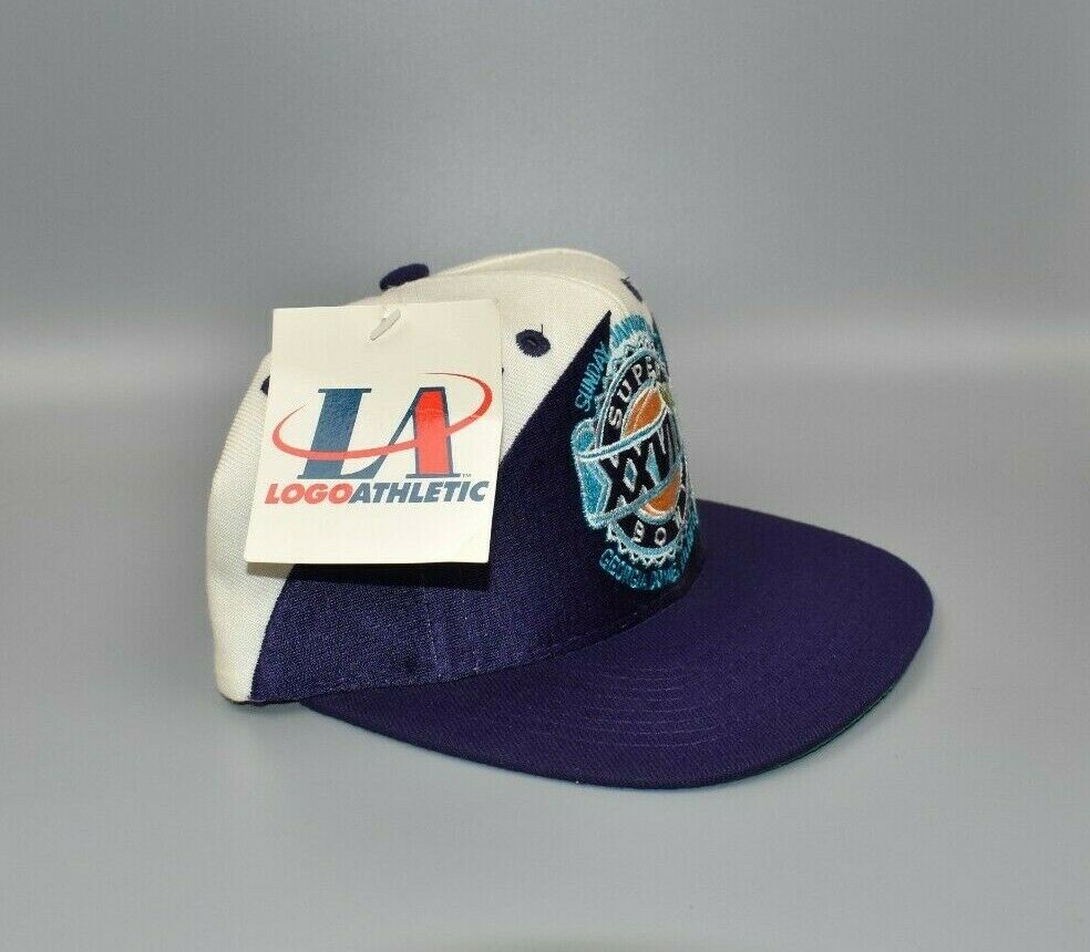 Vintage 90s Logo Athletic Los Angeles Rams Sharktooth Snapback Cap Hat