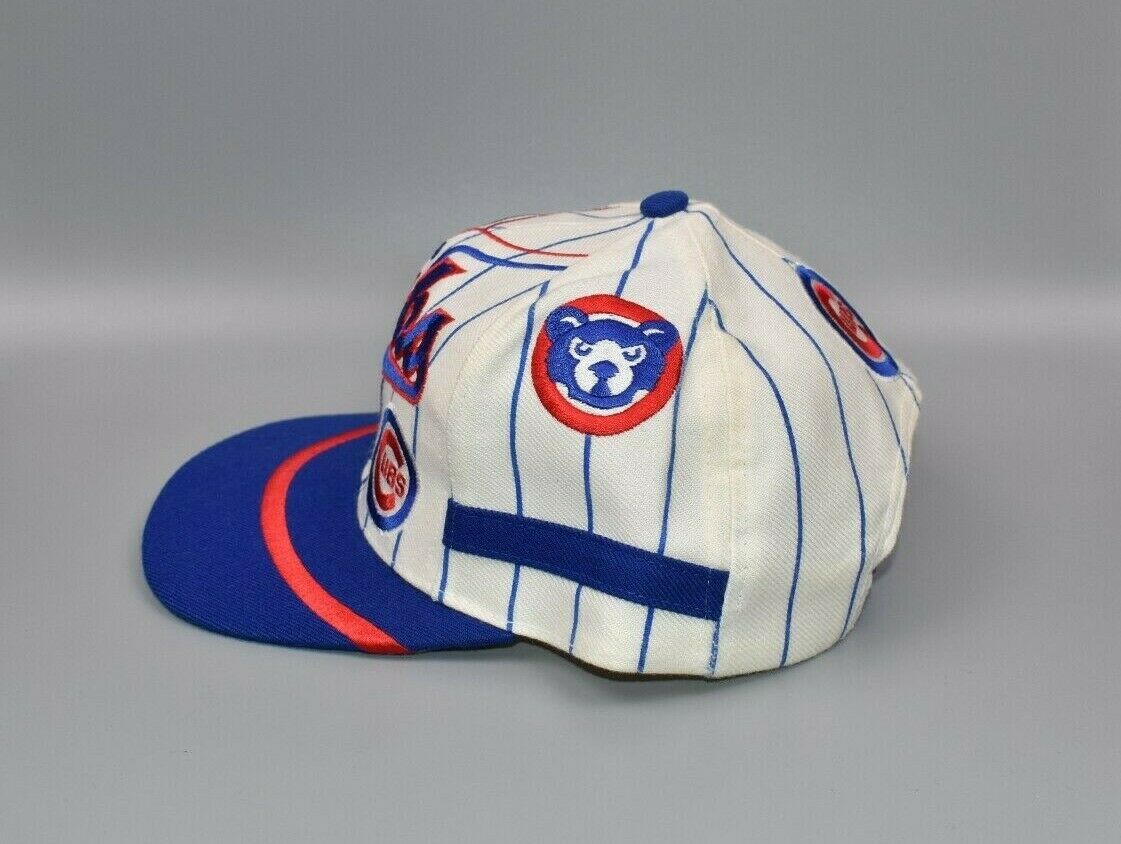 Chicago Cubs Vintage 90's Twins Enterprise YOUTH Snapback Cap Hat - NWT