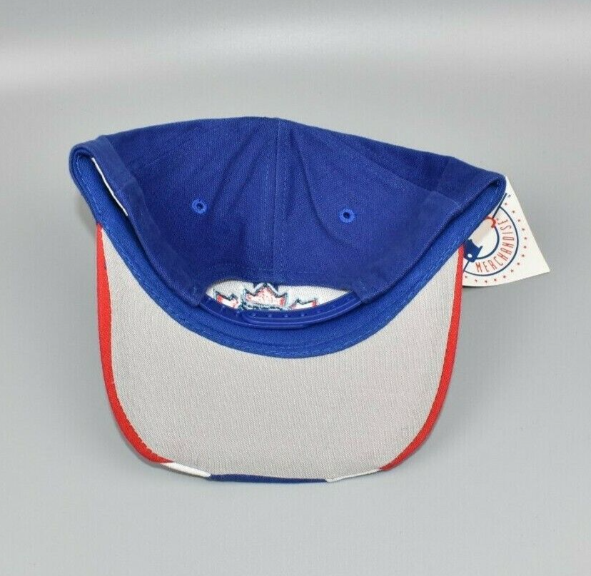 Toronto Blue Jays Vintage 90's Twins Enterprise Swirl Snapback Cap Hat - NWT