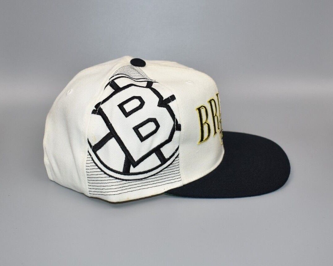 Boston Bruins Vintage Hat Trick Snapback - Supporters Place