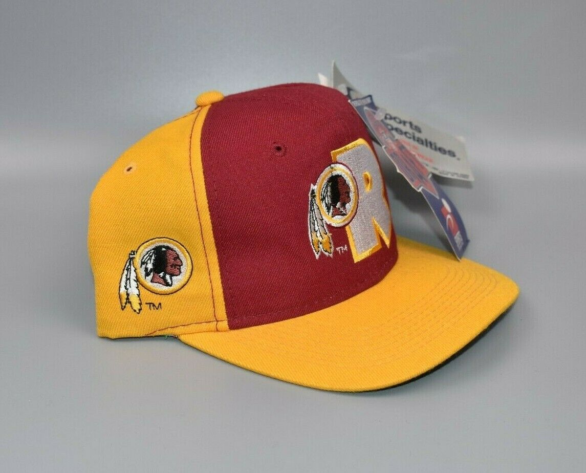 Vintage Washington Redskins Script Snapback Hat Sports Specialties