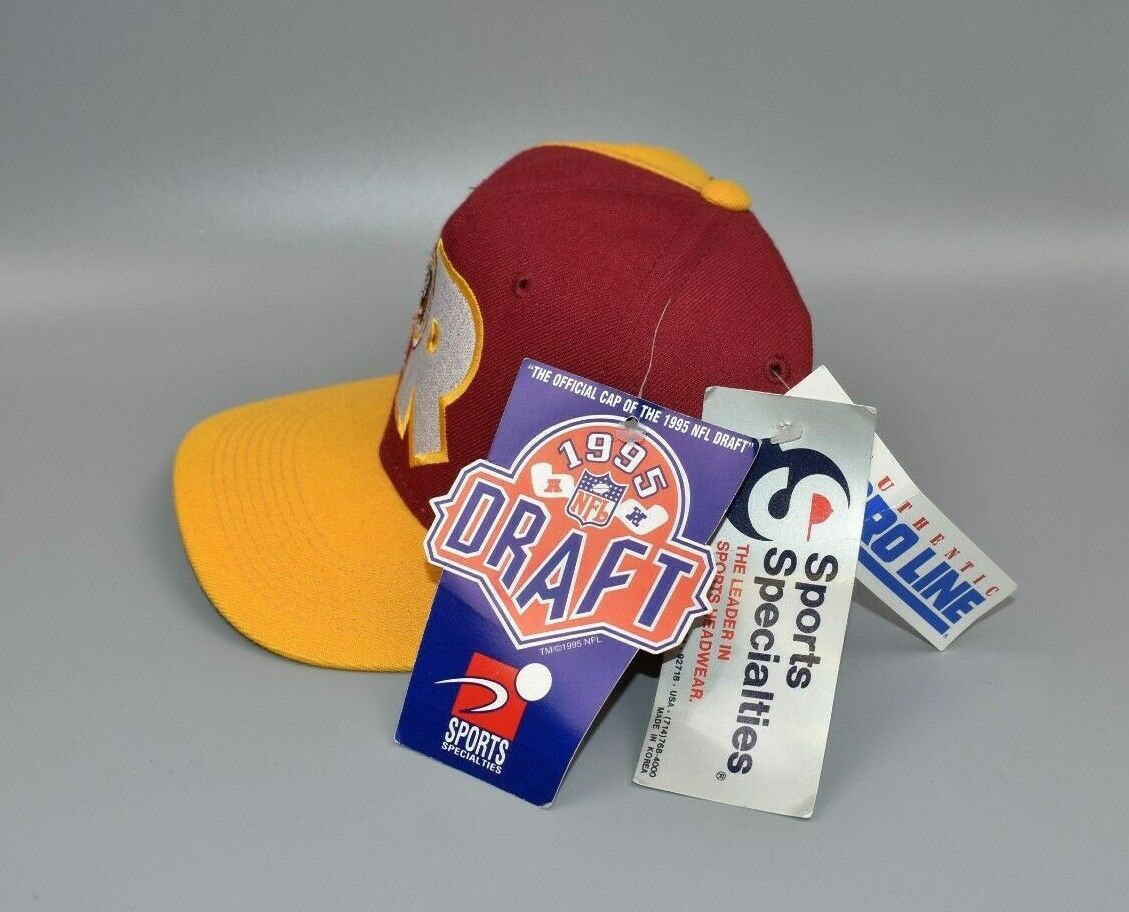 Washington Redskins 1995 NFL Draft Sports Specialties Back Script