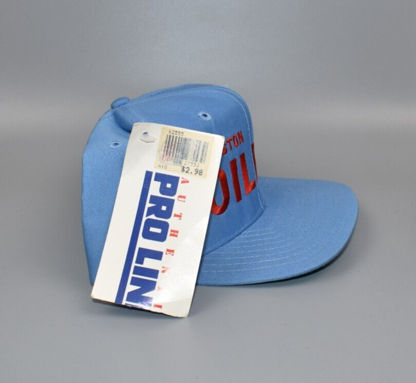 Houston Oilers Vintage 90's Pro Player Youngan Snapback Cap Hat - NWT –  thecapwizard