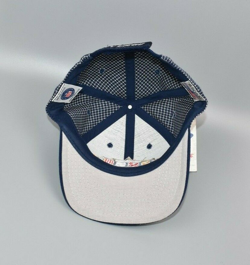 NFL Super Bowl XXXII Vintage Logo Athletic Grid Strapback Cap Hat - NW –  thecapwizard