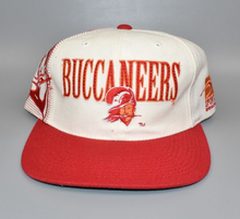 Load image into Gallery viewer, Tampa Bay Buccaneers Vintage Sports Specialties Laser Snapback Cap Hat
