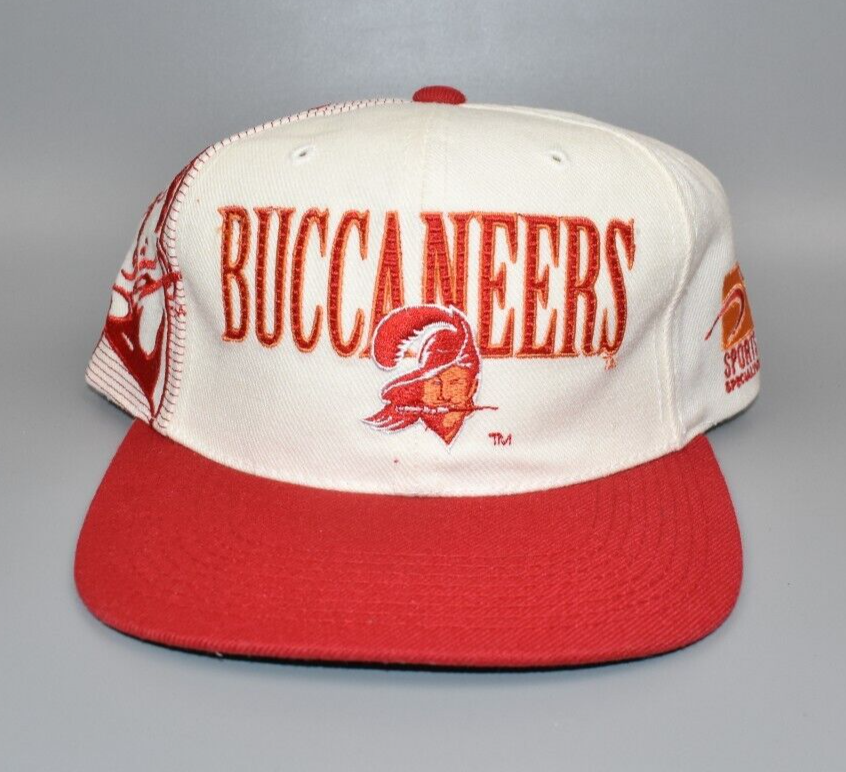 Tampa Bay Buccaneers Logo Athletic Blockhead Vintage Wool Snapback Cap –  thecapwizard