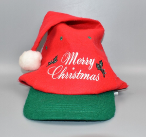 Vintage Merry Christmas Santa Snapback Cap Hat