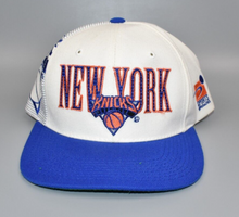 Load image into Gallery viewer, New York Knicks Vintage Sports Specialties Laser Snapback Cap Hat
