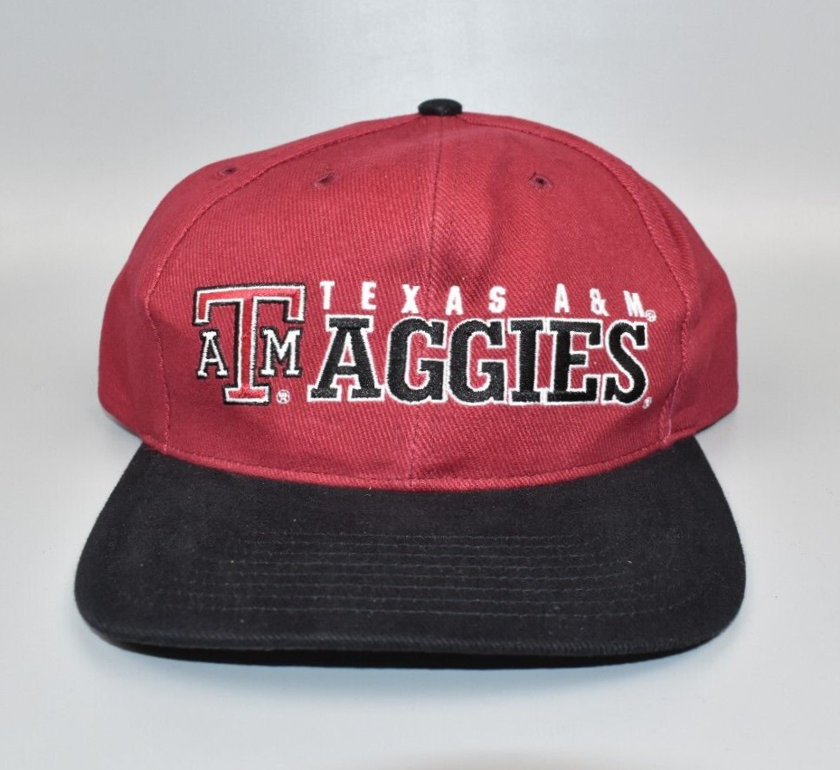 Texas A&M Aggies Twins Enterprise Vintage Strapback Cap Hat - NWT