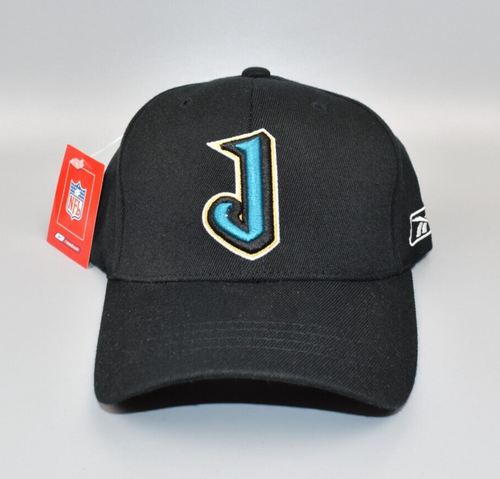 Jacksonville Jaguars Hat Vintage NFL Logo 7 90s Snapback Hat NFL