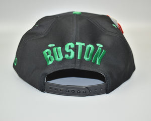 Boston Celtics AJD Spell Out NBA Vintage 90's Snapback Cap Hat - NWT
