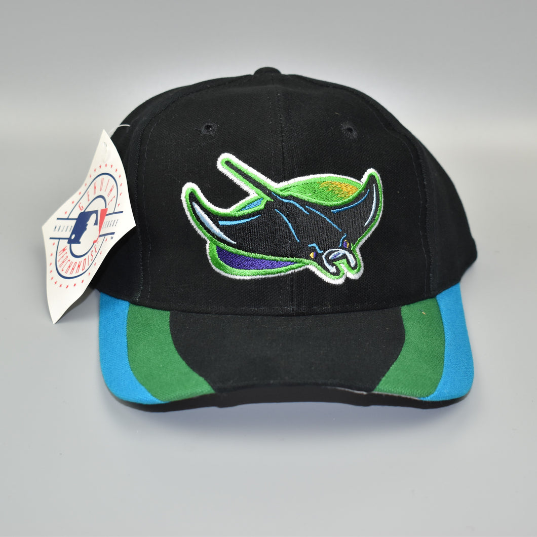 Tampa Bay Devil Rays Vintage 90s Twins Enterprise Snapback Cap Hat - NWT