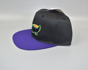 Tampa Bay Devil Rays Vintage 90's Drew Pearson Twill Snapback Cap Hat - NWT