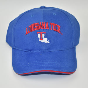 Louisiana Tech Bulldogs NCAA Vintage 90's Adjustable Strapback Cap Hat - NWT