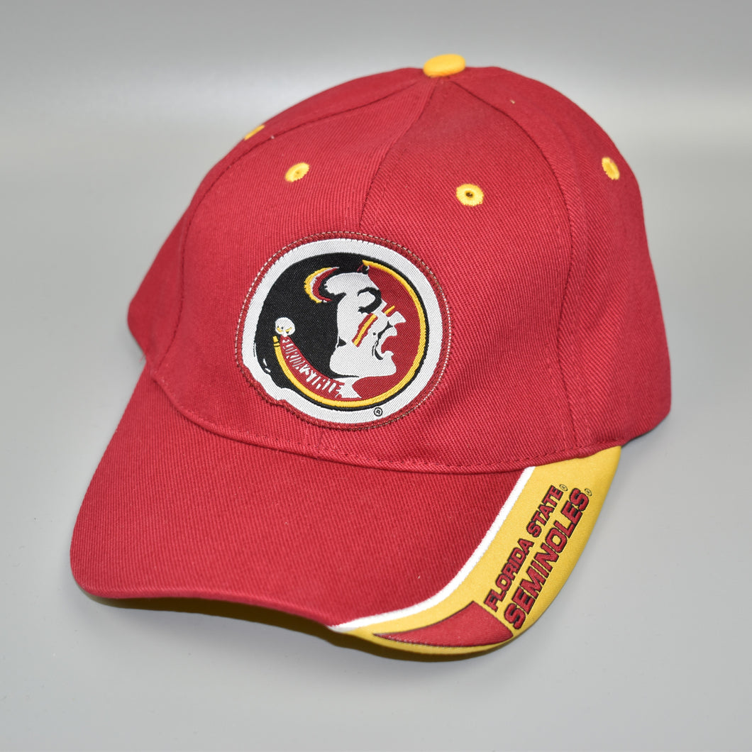 FSU Florida State Seminoles NCAA Vintage Strapback Cap Hat - NWT