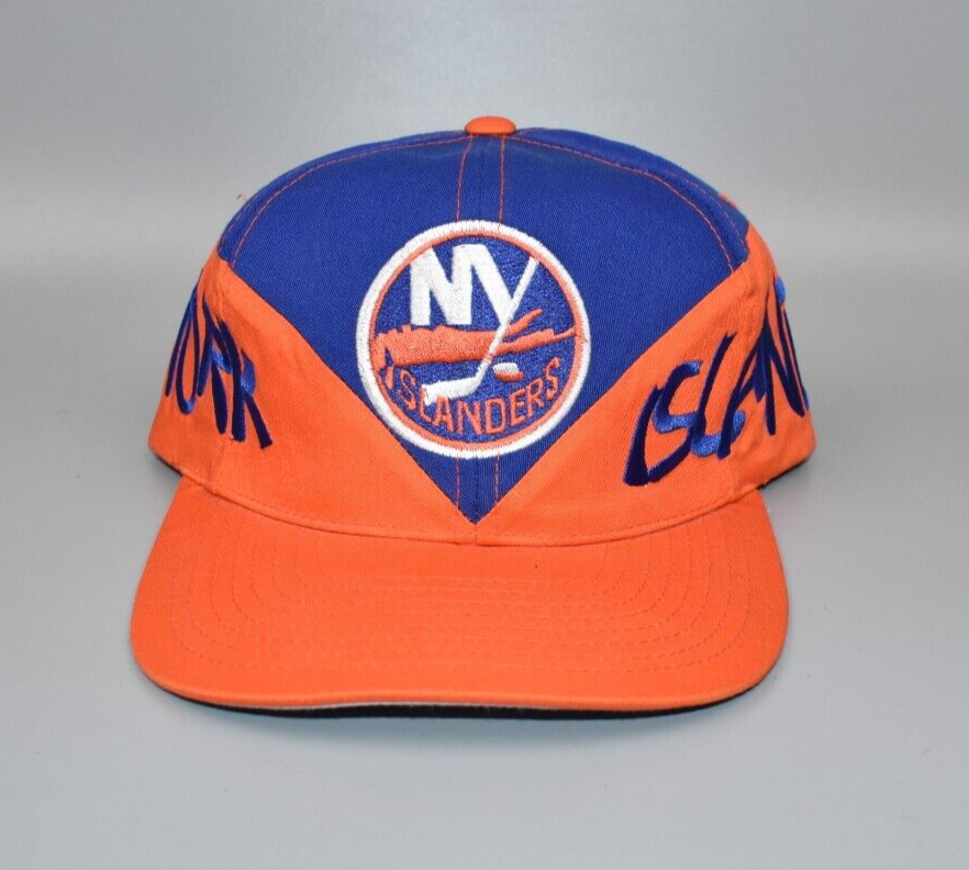 Vintage 80's New York Islanders Snapback Hat 