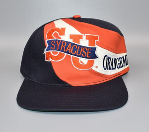 Syracuse Orange Twins Enterprise Swirl Vintage Snapback Cap Hat - NWT