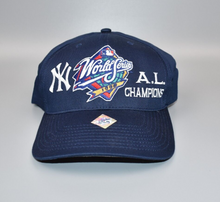 Load image into Gallery viewer, Vintage New York Yankees Twins Enterprise 1998 AL Champions Snapback Cap Hat NWT
