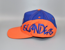 Load image into Gallery viewer, New York Islanders Vintage Logo 7 Graffiti Spell Out Snapback Cap Hat
