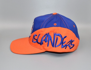 New York Islanders Vintage Logo 7 Graffiti Spell Out Snapback Cap Hat