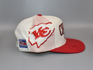 Kansas City Chiefs Signed Brian Washington Sports Specialties Laser Snapback Hat