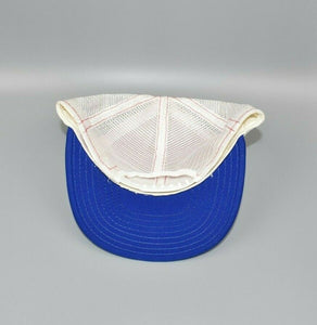 Detroit Pistons AJD Super Stripe Vintage 80's Trucker Snapback Cap Hat