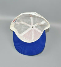 Load image into Gallery viewer, Detroit Pistons AJD Super Stripe Vintage 80&#39;s Trucker Snapback Cap Hat
