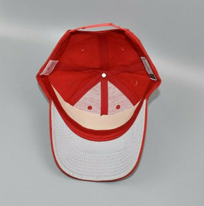 Cincinnati Reds PUMA Logo Athletic Red Wool Strapback Cap Hat - NWT