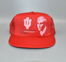 Load image into Gallery viewer, Indiana Hoosiers Coach Bobby Knight Vintage Youngan Trucker Snapback Cap Hat

