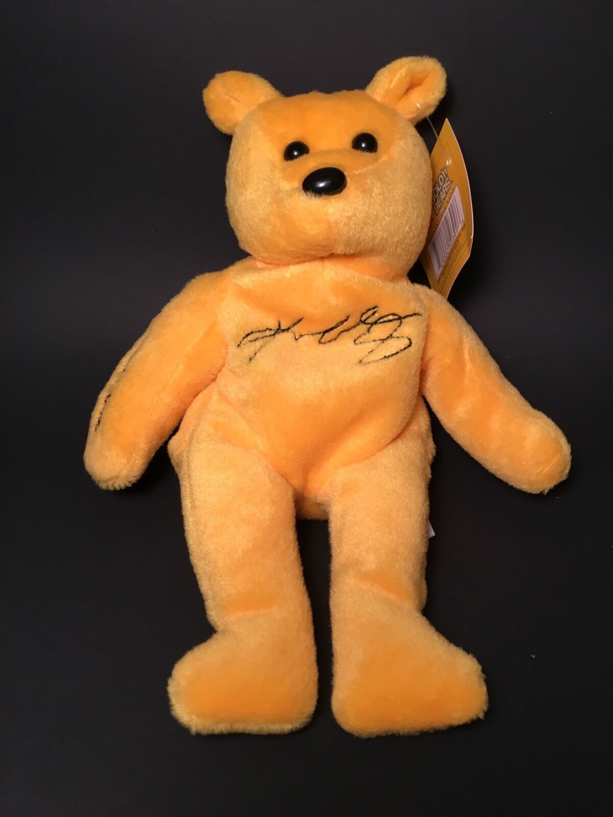 Kobe Bryant Los Angeles Lakers Plush Golden Beanie Bear Doll Figure –  thecapwizard