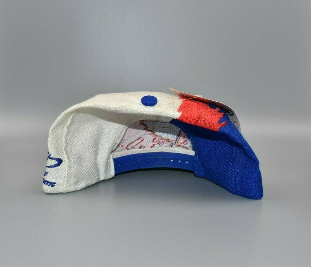 St. Louis Blues Vintage 90's Logo Athletic Splash Snapback Cap Hat