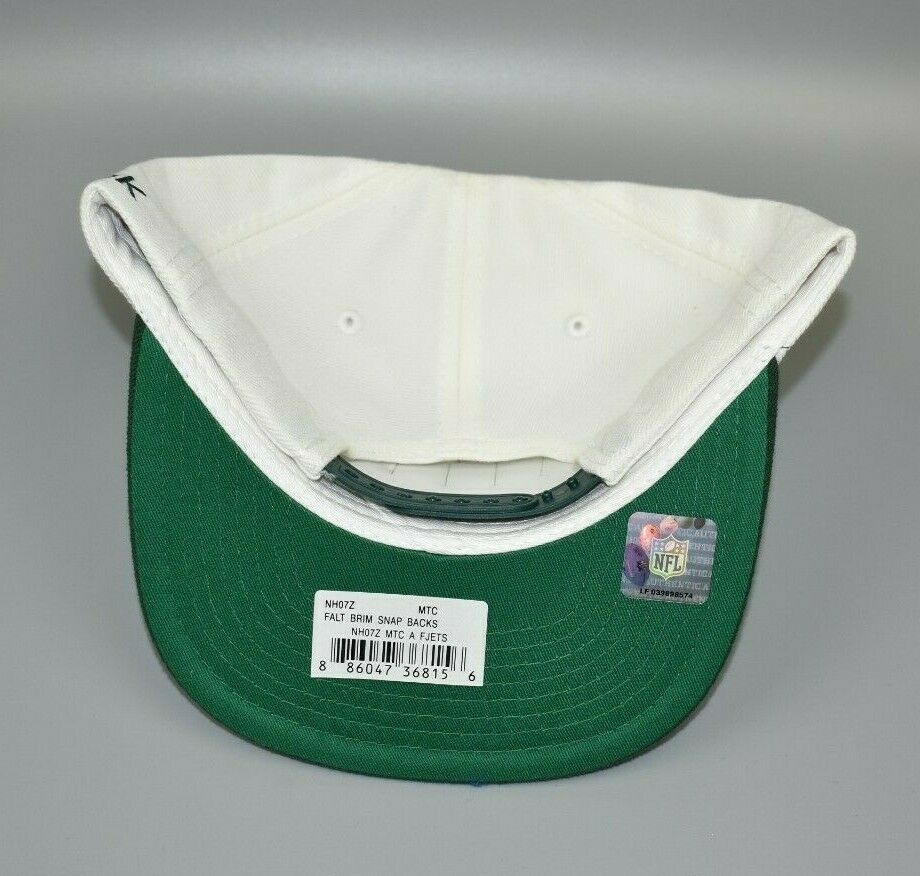 NEW YORK JETS SNAPBACK HAT NFL VINTAGE COLLECTION REEBOK JET