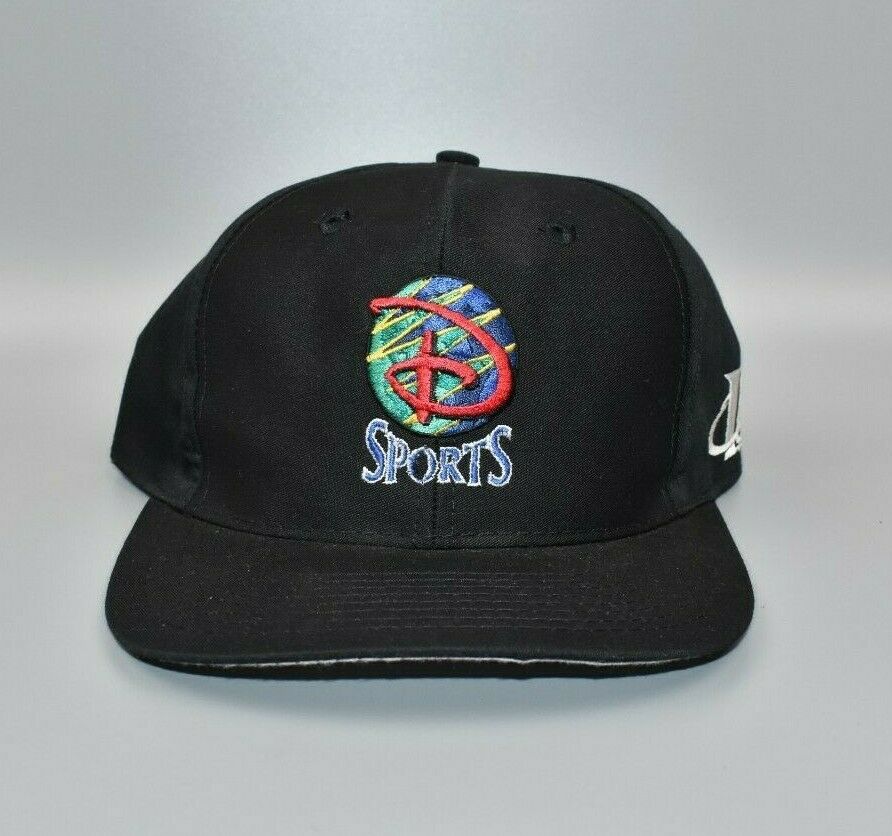 Disney Sports Vintage 90's Logo 7 Twill Adjustable Snapback Cap Hat