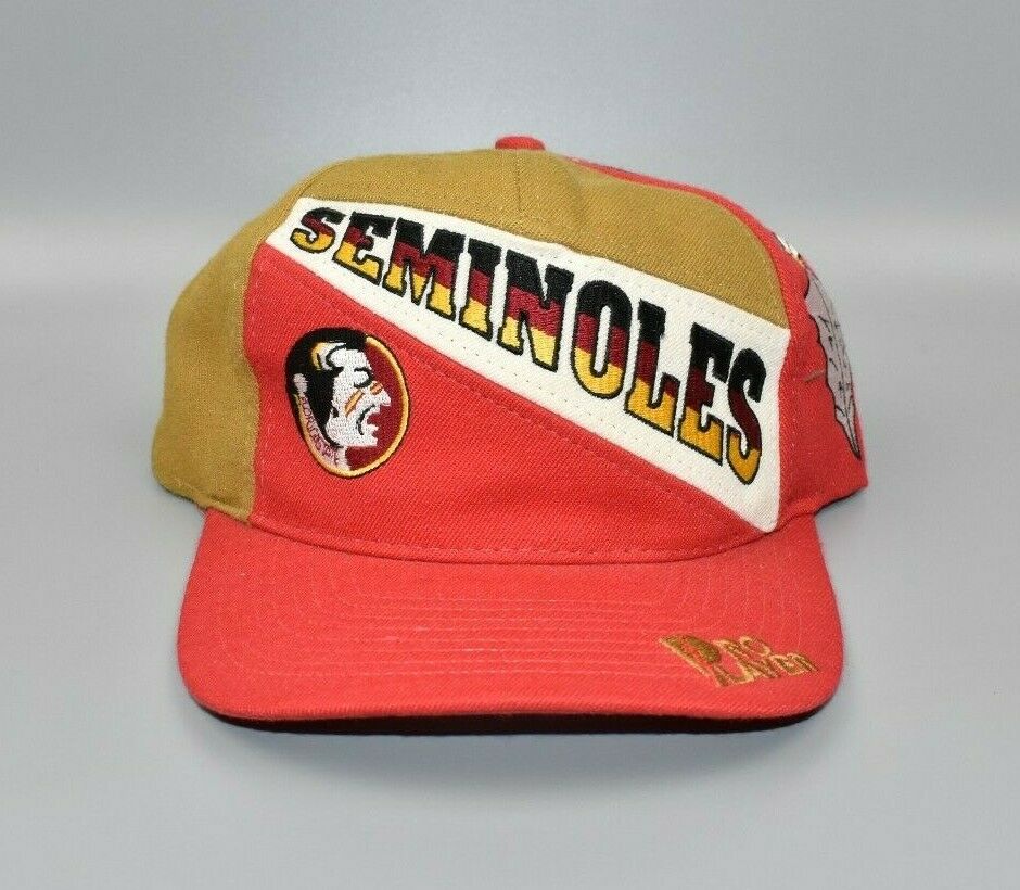 Florida State Seminoles Vintage 90's Pro Player Snapback Cap Hat