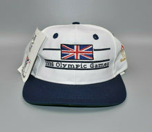 Load image into Gallery viewer, Great Britain England 1996 Olympics Games The Game Split Bar Snapback Cap Hat
