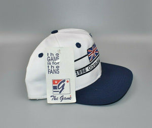 Great Britain England 1996 Olympics Games The Game Split Bar Snapback Cap Hat
