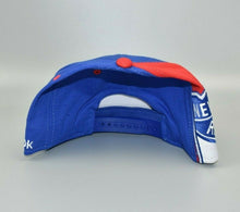 Load image into Gallery viewer, New York Rangers Reebok NHL Laser Shadow Split Bar Snapback Cap Hat
