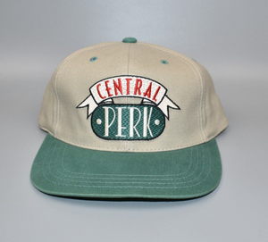 Central Perk Friends Television Show Coffee Shop Vintage Strapback Cap Hat