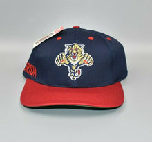 Load image into Gallery viewer, Florida Panthers Vintage Twins Enterprise Spell Out Snapback Cap Hat - NWT
