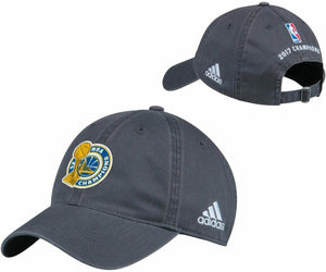 Golden State Warriors adidas 2017 NBA Champions Official Locker Room Cap Hat