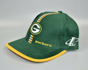 Green Bay Packers Vintage 90's Logo Athletic Pro Line Strapback Cap Hat - NWT