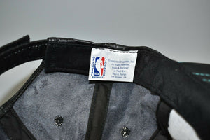 Vancouver Grizzlies NBA Vintage 90's J.H. Design Leather Strapback Cap Hat