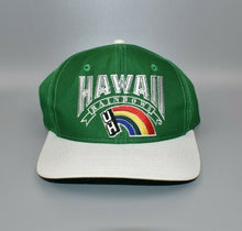 Load image into Gallery viewer, Hawaii Rainbow Warriors The Game Vintage 90&#39;s Snapback Cap Hat
