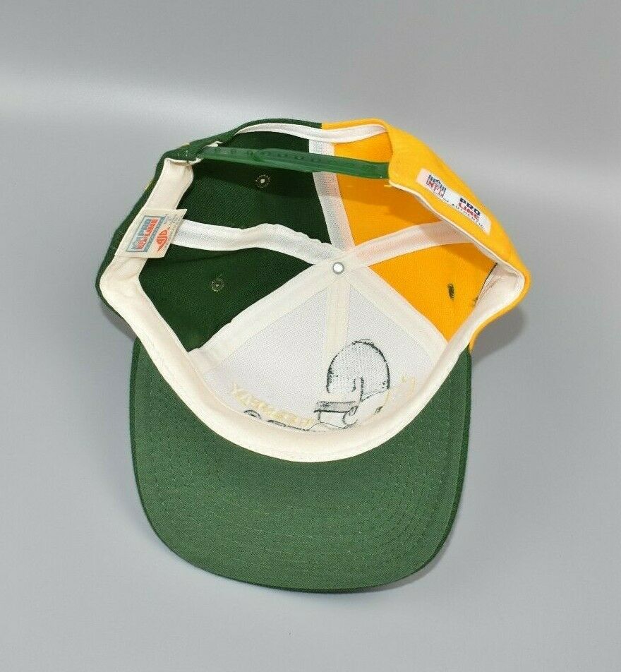 Vintage Nike Mens Pro Line 90s Green Bay Packers Hat Cap Strap Back Football