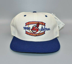 Cleveland Indians New Era Vintage 1995 AL Central Champions Snapback Hat - NWT